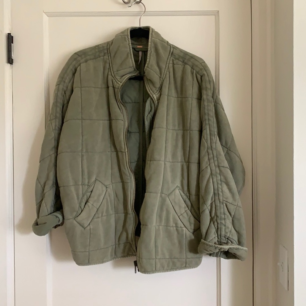 Free People quilted jacket
